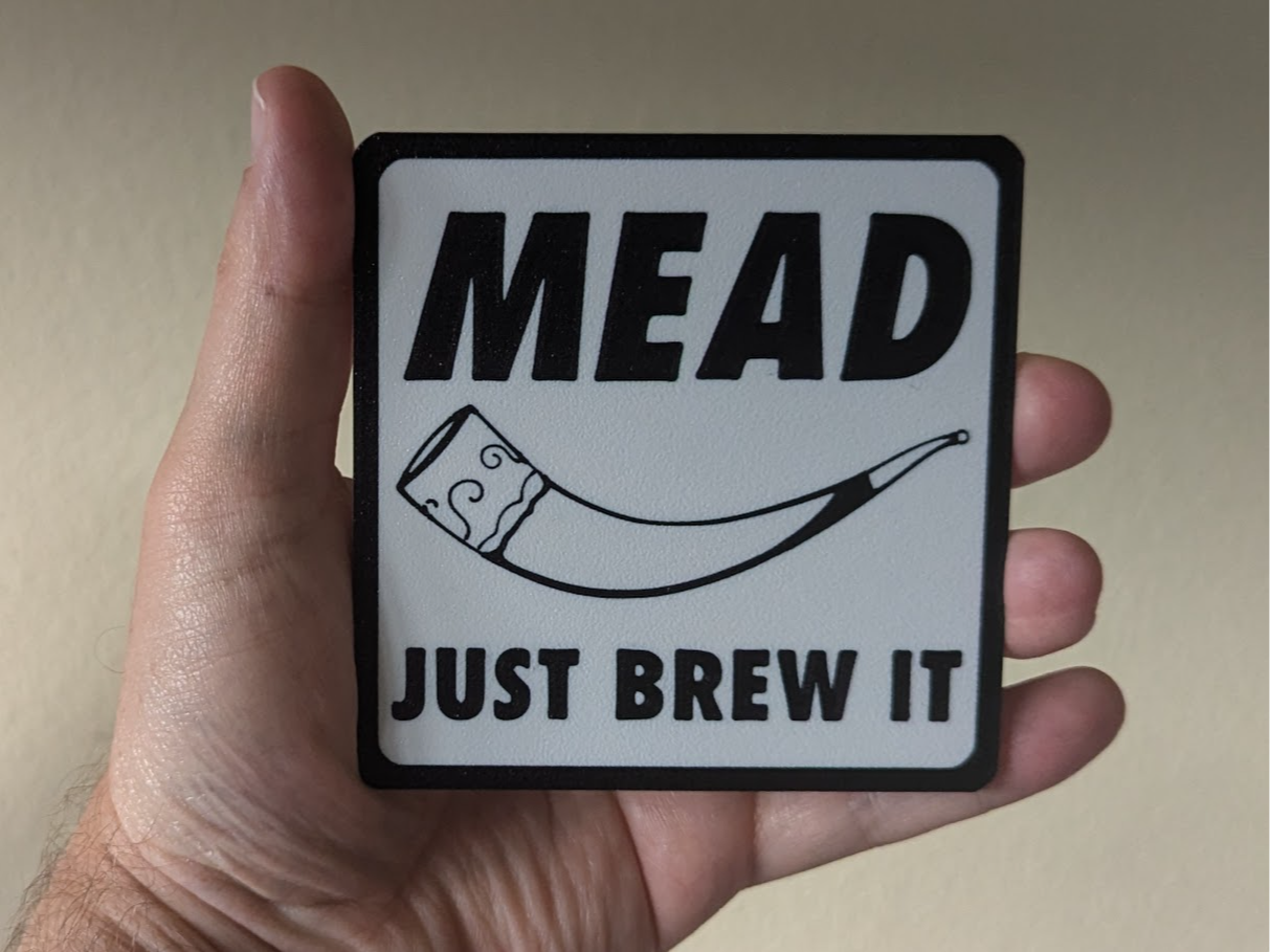 Mead - Just Brew It Coasters Set - Set of 4 with Caddy